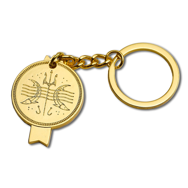 Gold Caviar Tin Key