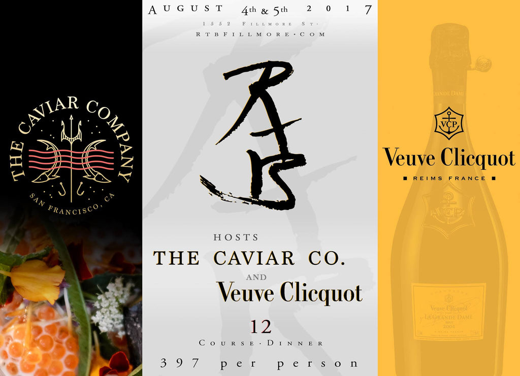 R.T.B. Caviar & Champagne Pop-up Dinner