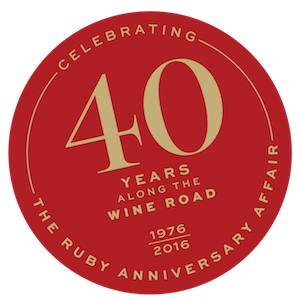 Celebrating 40 Years of Wine Road; A Ruby Affair Gala