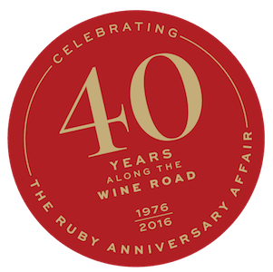 Celebrating 40 Years of Wine Road; A Ruby Affair Gala - The Caviar Co.