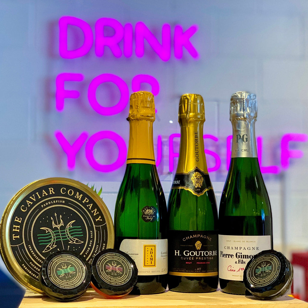 Champagne & Caviar Dreams Virtual Tasting Kit - The Caviar Co.