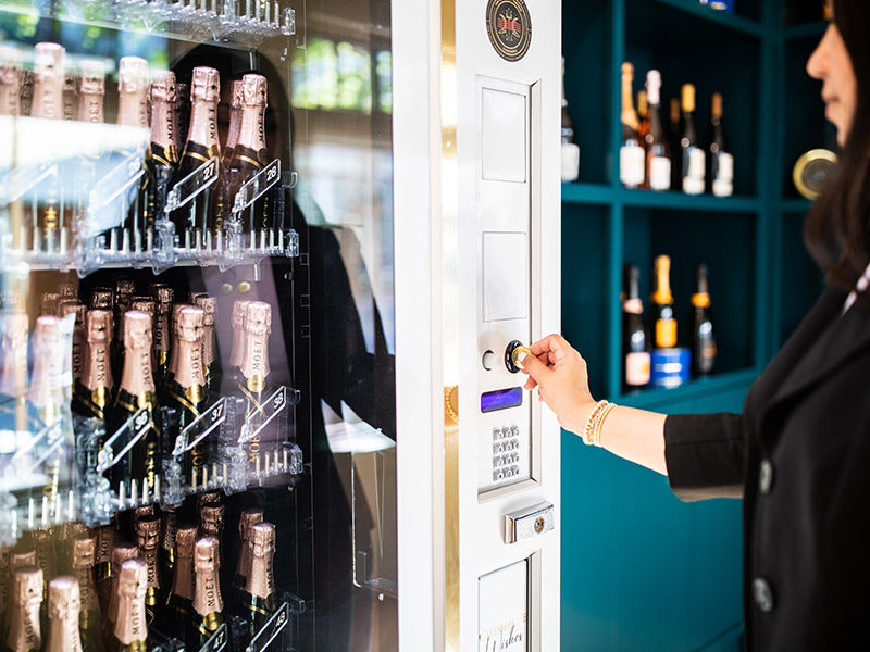 The Caviar Co. Champagne Vending Machine