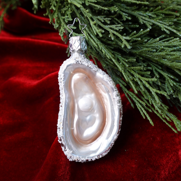Oyster Half Shell Ornament