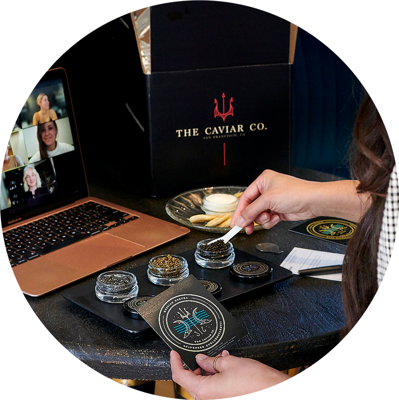 Learn more about our Virtual Caviar Class