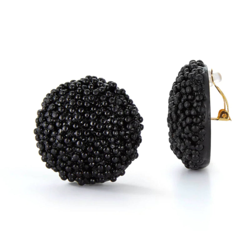 Merchandise - Black Caviar Earrings