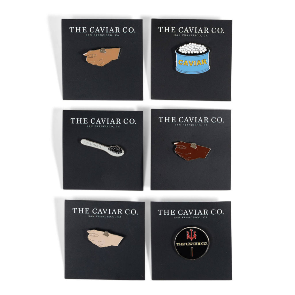 Merchandise - Caviar Tin Pin