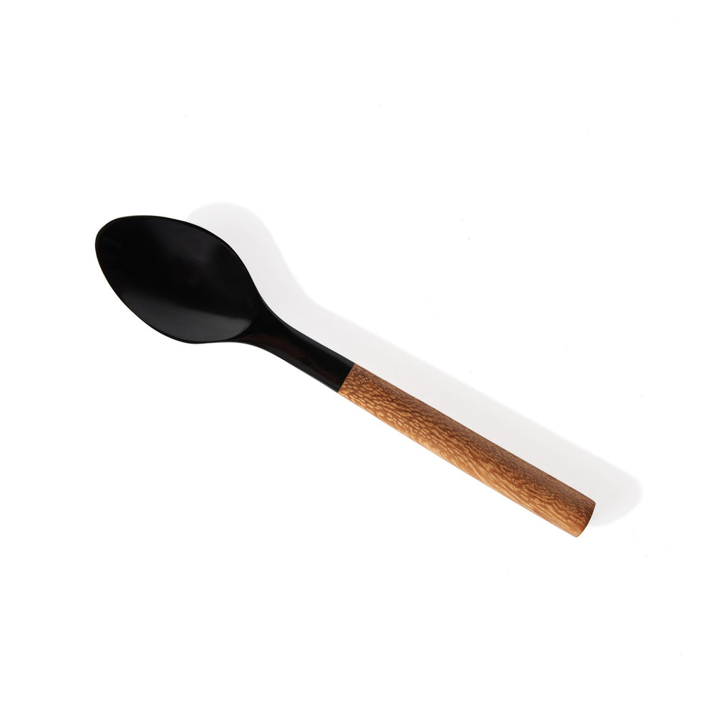 Merchandise - Wood Handled Horn Spoon