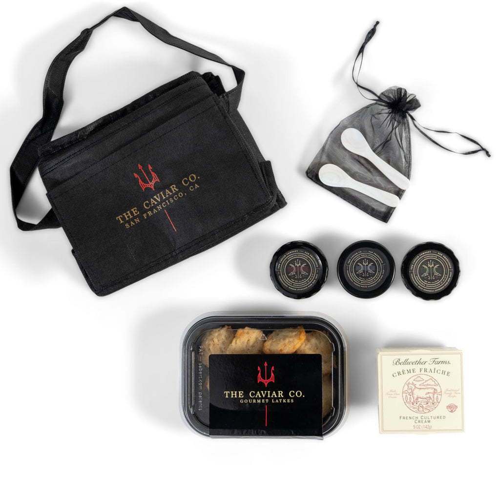 Perishable - The Latke Ultimate Caviar Flight Cooler Gift Set
