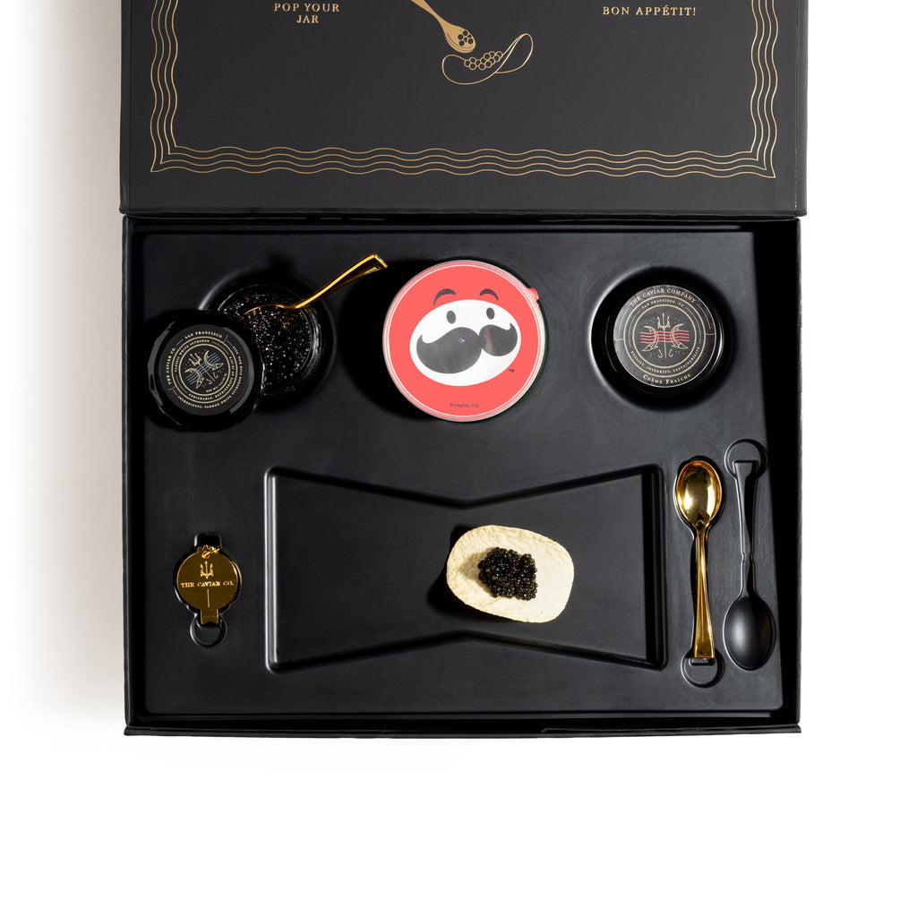 Custom Leather Gift Box — Regiis Ova Caviar