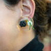 Glass Blini Earrings